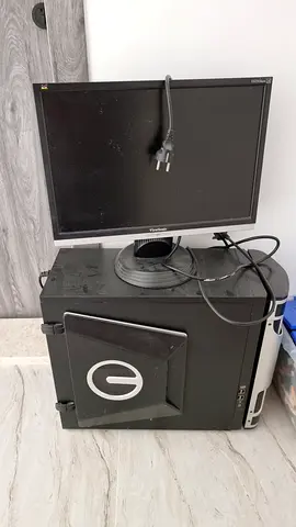 LG PC with ViewSonic Monitor+2 keyboards+new pc spare parts