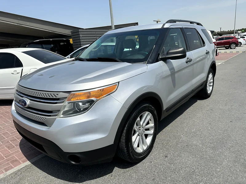 ford Explorer 2013 silver color GCC calen car63156041630337112