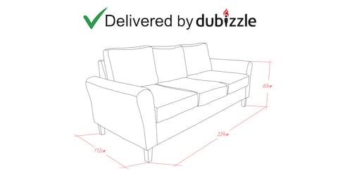 Pan Emirates 3 Seater Modular Sofa - Delivered by dubizzle! FS444