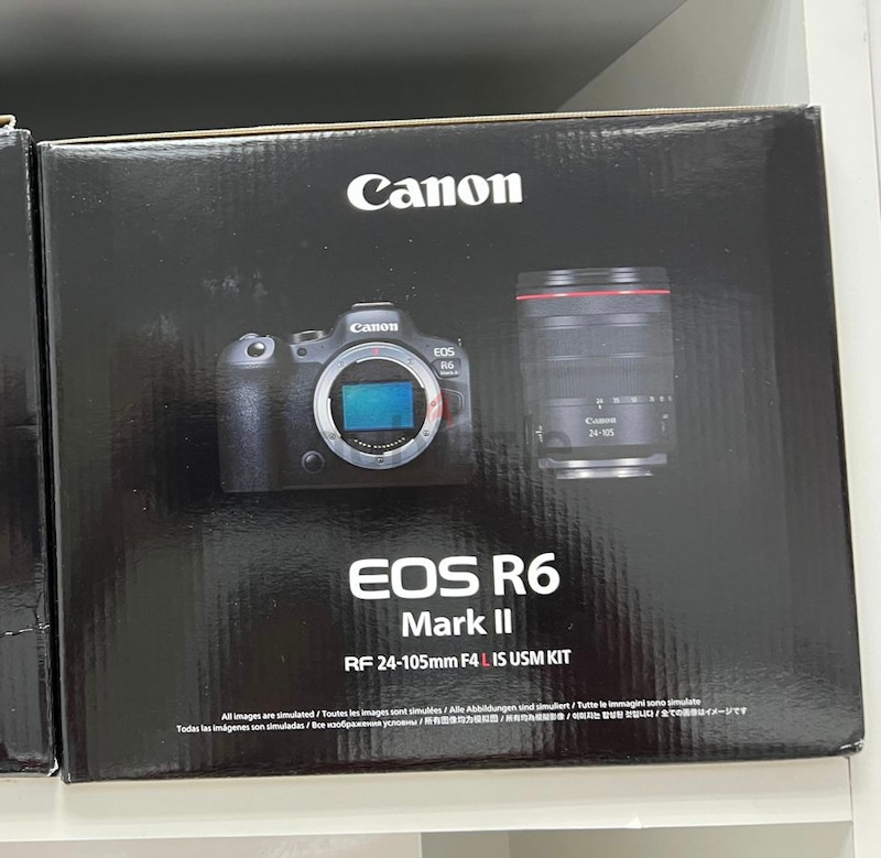  Canon EOS R6 Mark II RF24-105mm F4 L is USM KIT : Electronics