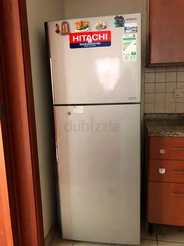 Hitachi Double Door Refrigerator RV440PUQ3KSLS 440 Ltr FREE DELEVERY +WARRENTY