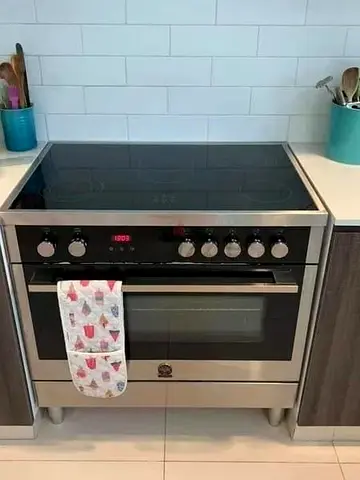 La Germania 90X60 Cm Electric Cooker TUS-9CER61LBX 5Ceramic Zone FREE DELIVERY +WARRENTY