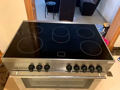 Terim 5 Burner 90 Cm By 60 Cm Ceramic Cooker electric oven FREE DELIVERY +WARRENTY