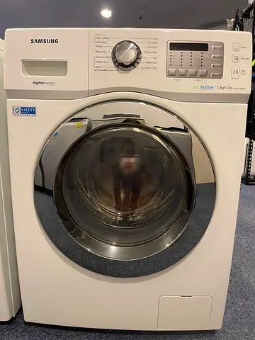 Samsung WASHER and Dryer Front Load Wash(7kg) Dry(5kg) / Eco Bubble Technology FREE DELIVER+WARRENTY