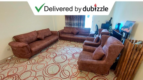8 Seater Sofa Set - Delivered by dubizzle! - FS443