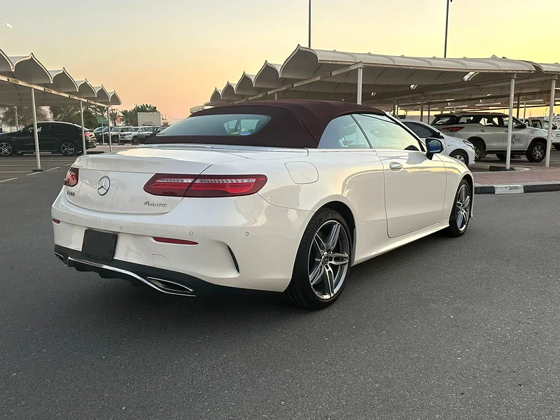 MERCEDES E 400 CABRIOLET - 2018 - FULL OPTION - JAPANESE SPEC63143048074625113
