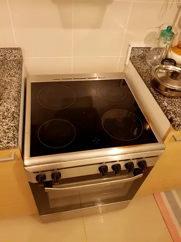 Westpoint 60 X 60 cm Ceramic Cooker, Silver - FREE DELIVERY+WARRANTY