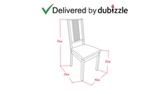 8 Seater Dining Set - Delivered by dubizzle! FD185