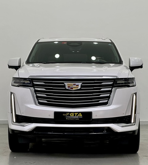 2021 Cadillac Escalade, Agency Warranty + Service Contract, GCC