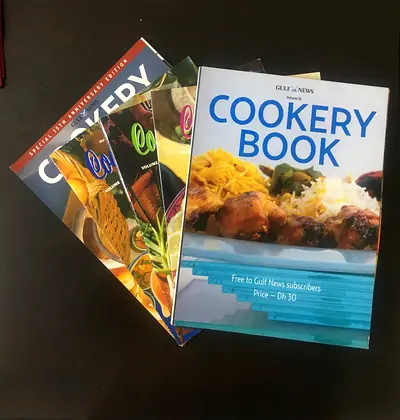 Cookery Book - AED 5 each