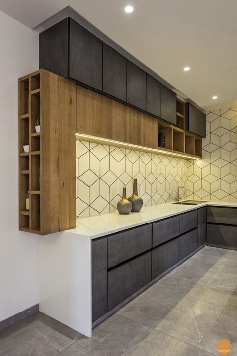 Fancy kitchen cabinet
