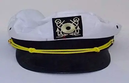 Sailor boat captain hat costume