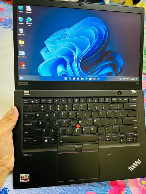 Lenovo Thinkpad T14s(Gen1-2021end Model), 14”2K FHD TOUCH, 16GB RAM, 256GB NVME, Face Unlock, WIN 11
