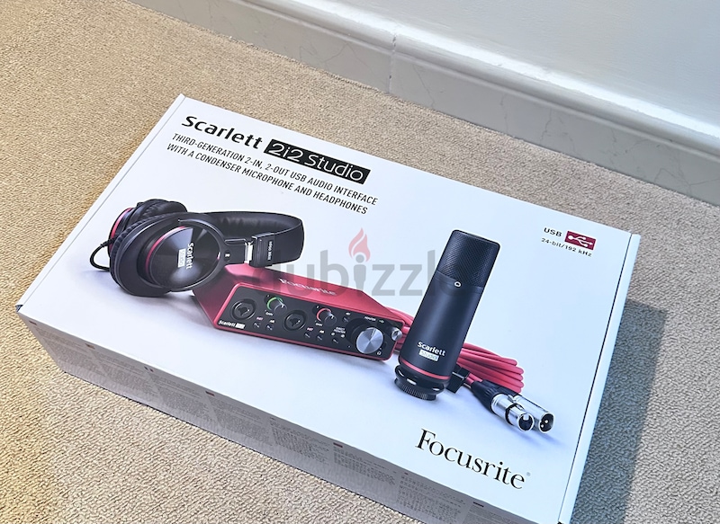 Focusrite Scarlett 2i2 studio 3rd Gen | dubizzle