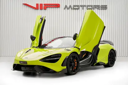 MCLAREN 765LT SPIDER, 2022, GCC, DEALER WARRANTY AND SERVICE CONTRACT, ZERO KM