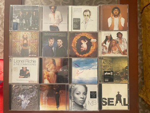 CD collection, all famous bands and Artists