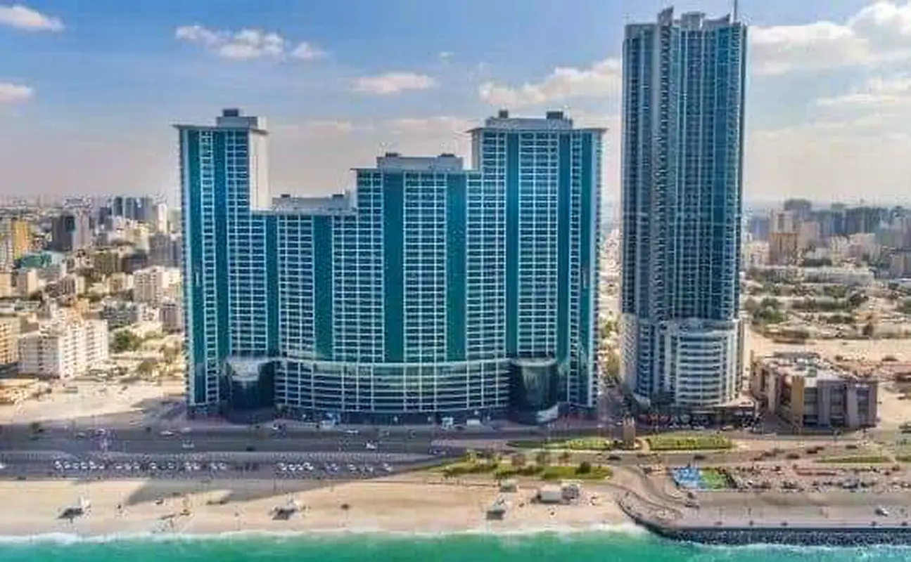 Own two rooms on the Ajman Sea, with a down payment of 5% and installments for 5 years, and live