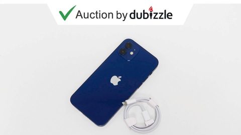 Auction ends in 48 Hours!  iPhone 12 64 GB (Blue) + DELIVERY  - D6199