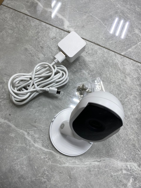 GE CYNC Indoor Smart Security Camera (93128850) White
