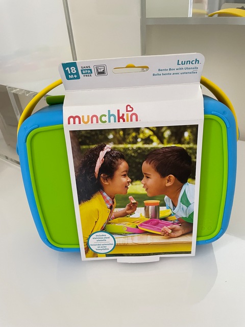 New Munchkin bento lunch box