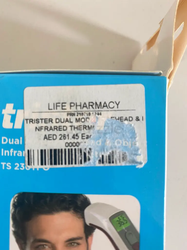 Trister Dual Mode Forehead Object Infrared Thermometer