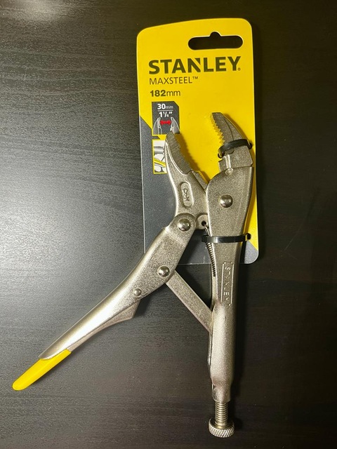 Stanley Locking Pliers 182mm