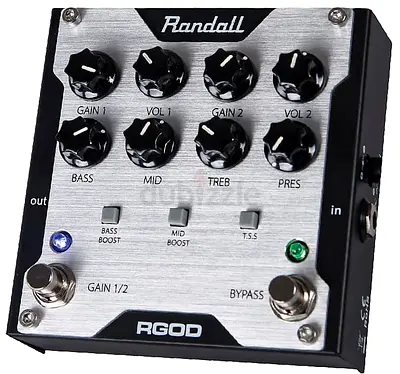 Randall RGOD 2-Channel Preamp Overdrive Pedal