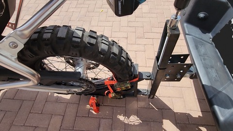 TowPro motorbike towing device