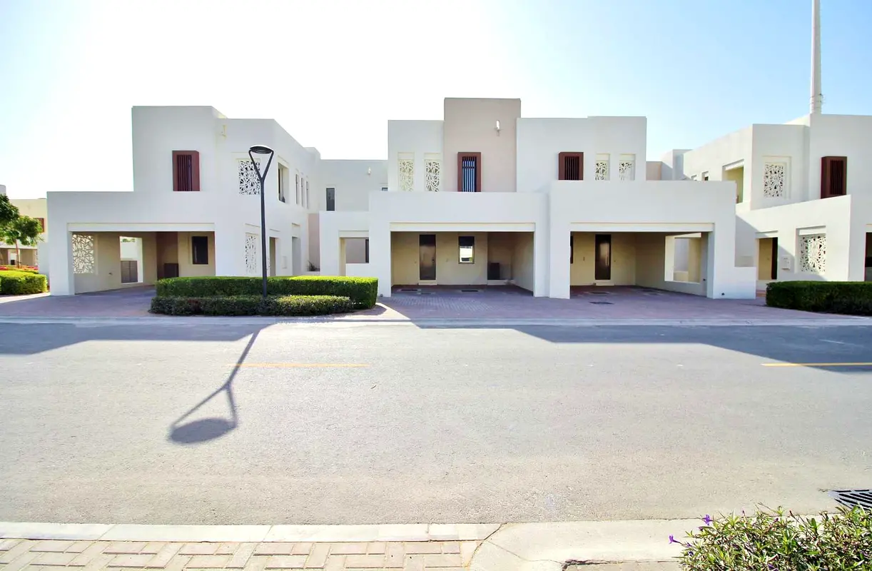 Move Now Next to Pool and Park Ready To Move 3 bedroom With Maid Room For Rent In Mira 1 Call For Vi