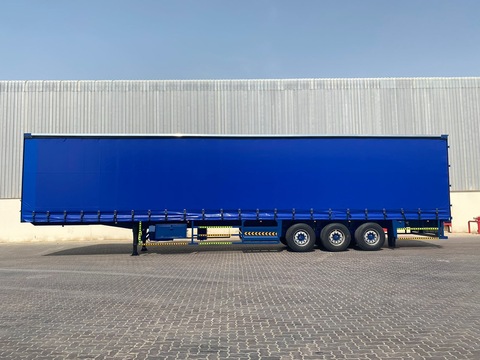 New 3 Axle Curtain Side Trailer
