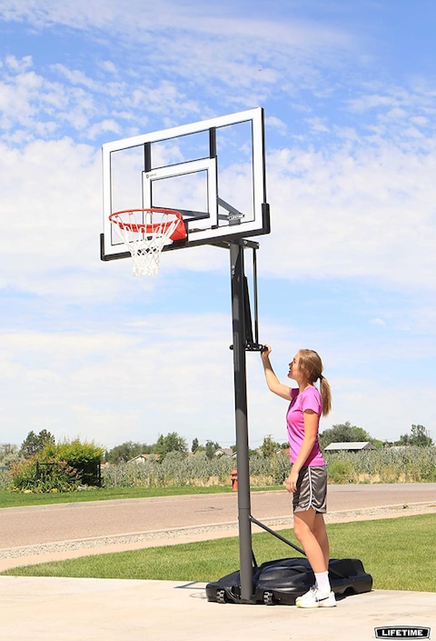 Lifetime basketball hoop 54inch Backboard