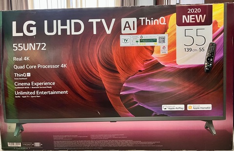LG UN72 55 inch 4K Smart UHD TV