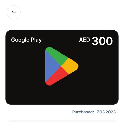 Google play coupan