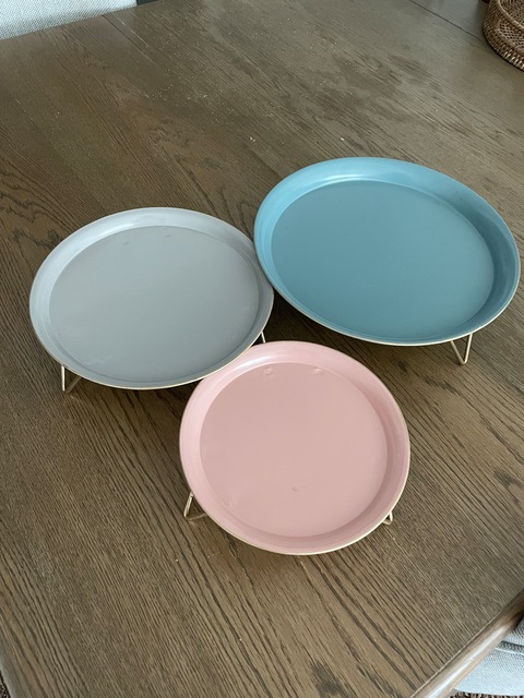 3 pieces serving dishes