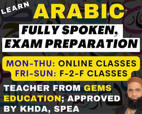 Arabic language and Quran Tutor for your kids (Online  F2F classes)Free Demo class.