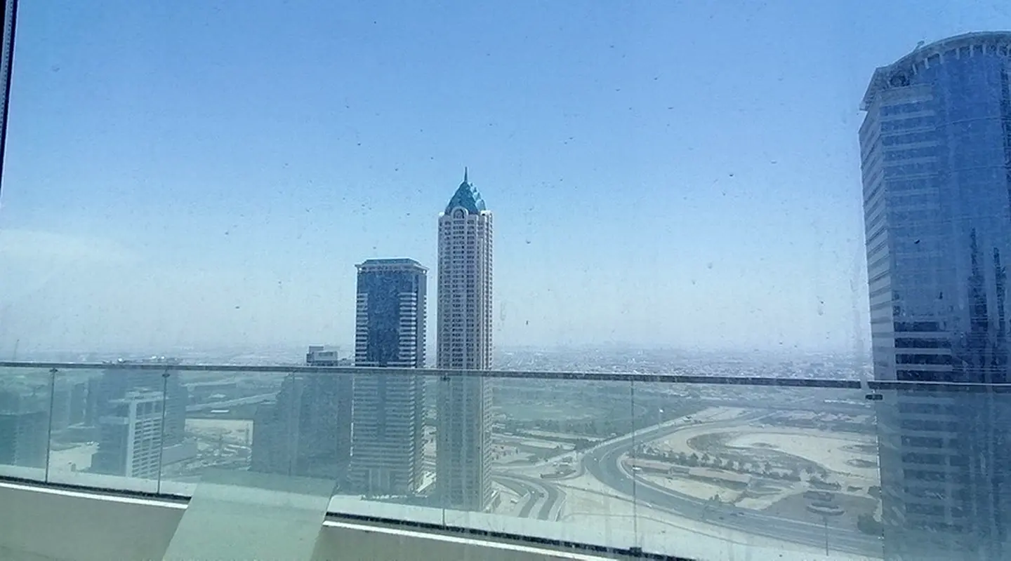 Fully Fitted Office | Large Balcony  | Near metro Station | Business bay | Park Lane Tower