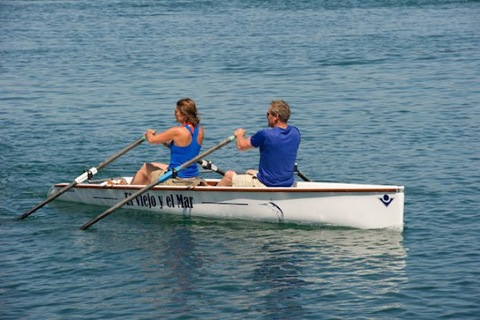 Custom Virus Rowing Boat (Scull/Shell)