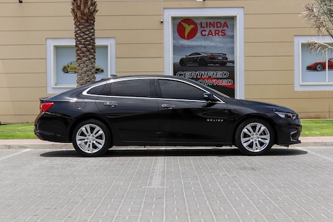 AED 1,095 monthly | Flexible D.P. | Chevrolet Malibu 2018