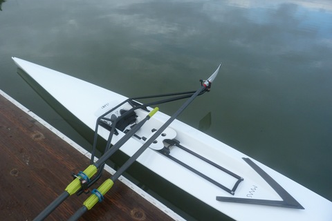 Winged Aero Maas Carbon Rowing Scull