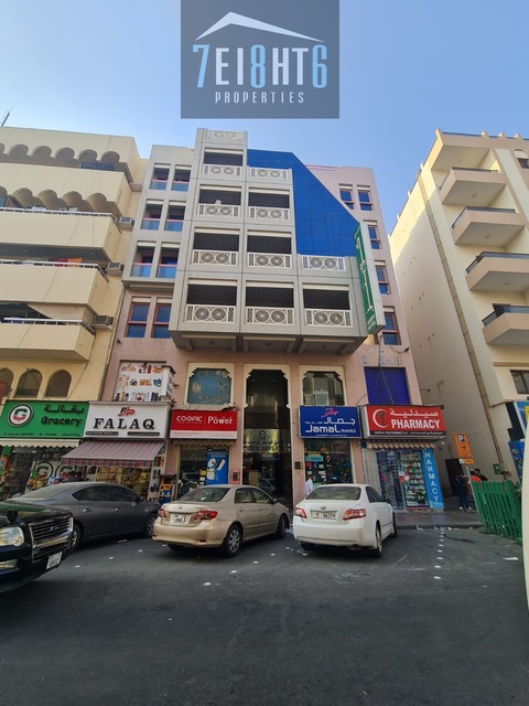 Building: 6 floors with swimming pool for rent in Naif, Deira