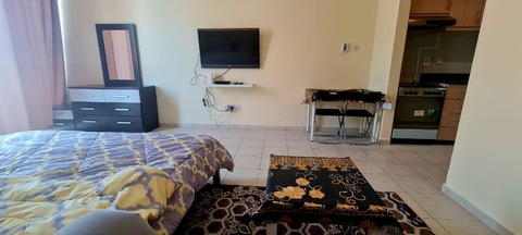 4800AED MONTHLY || VERY CLOSE TO MERTO || FURNISHED STUDIO WITH BALCONY