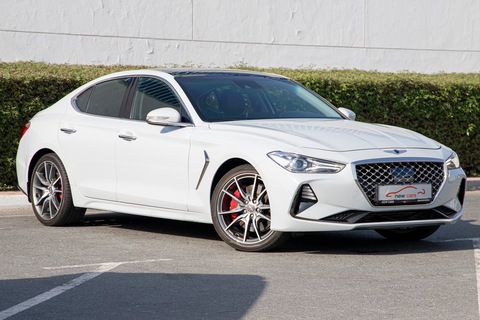 HYUNDAI GENESIS G70 3.3T - 2020 - US SPEC -1815 AED/MONTHLY - 1 YEAR WARRANTY UNLIMITED KM AVAILABLE