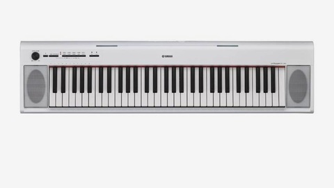 Yamaha NP-12WH 61-Key Portable Digital Keyboard - White