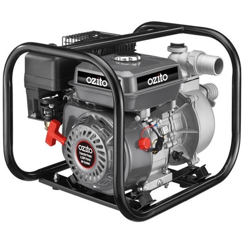 Ozito 6.3HP 208cc petrol transfer water pump