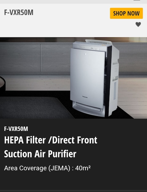 Hi I am selling Panasonic Airpurifier with humidifying sys