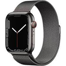 Apple Watch, Series 7, Stainless Steel, Wifi  Cell,