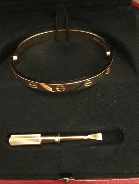Authentic Cartier bracelet