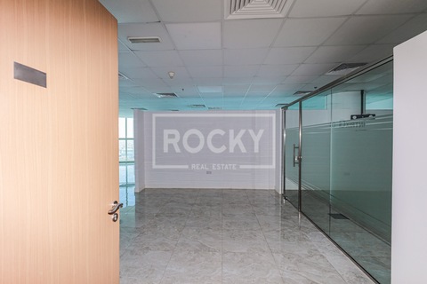 Higher Floor | Vacant unit| Fitted Office