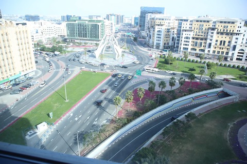 Brand new partation close to Al Rigga metro station
