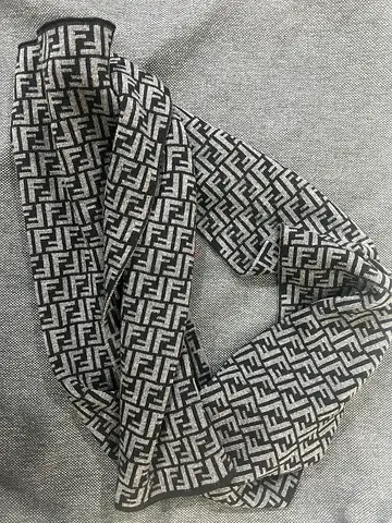 Fendi muffler monogram gray